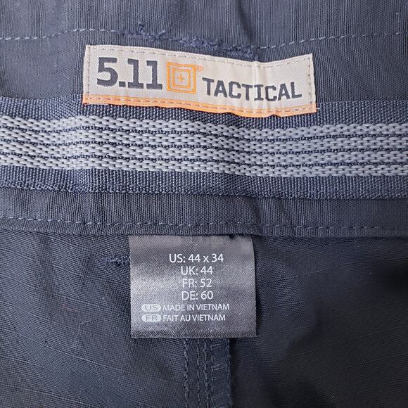NWT 5.11 TACTICAL EMS Pant Relaxed Fit Ripstop Men's 44x34 Black - Picture 2 of 12